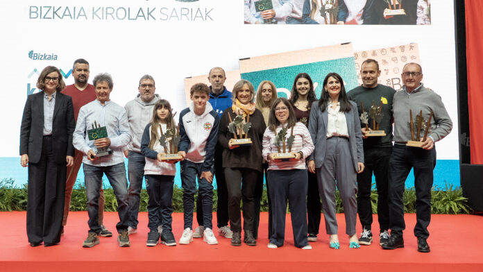 Bizkaia Kirolak 2026 Sariek bizialdi osoko kirola sustatzeko apustu instituzionala indartzen dute