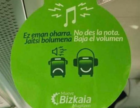 Bizkaibus retira una campaña por una traducción al euskera que ha generado polémica