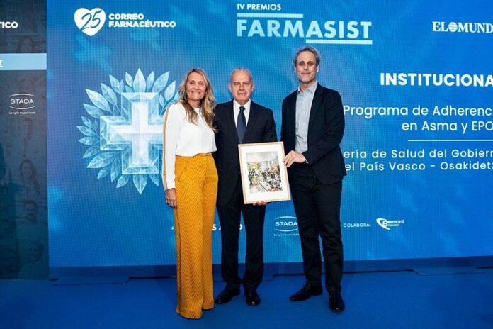 Euskadi, referente estatal por su programa pionero para mejorar la adherencia a tratamientos de asma y EPOC desde las farmacias